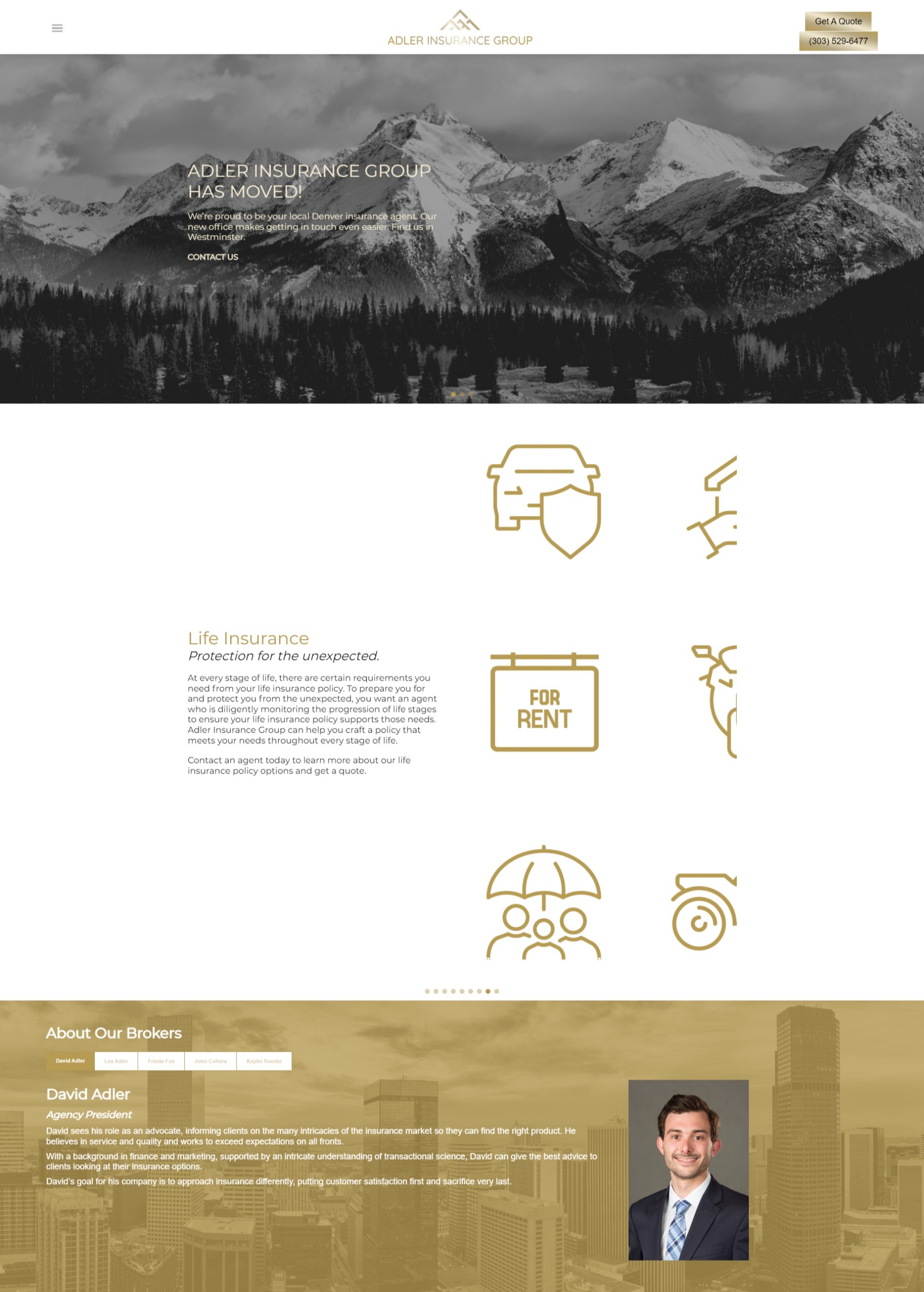 7 Inspiring Insurance Agent site Examples EverQuote